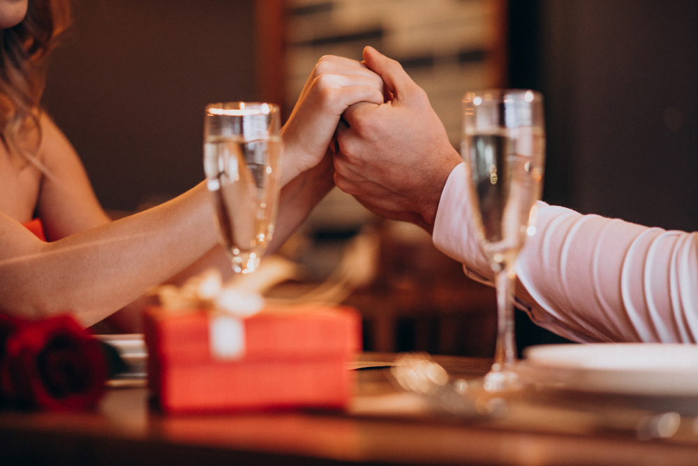 restaurante con comida para llevar en san valentin